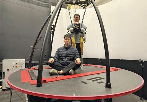 Humanoid robot platform designed to walk faster and more safely